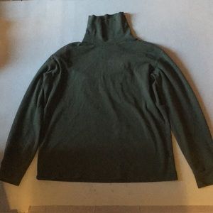 Forest Green Uniqlo Turtleneck